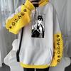 Harajuku Genshin Impact Zhong Li Manga Hoodies Graphic Printed Men Women Fashion Hooded Tops Winter Soft Comfortable Warm Sweatshirts