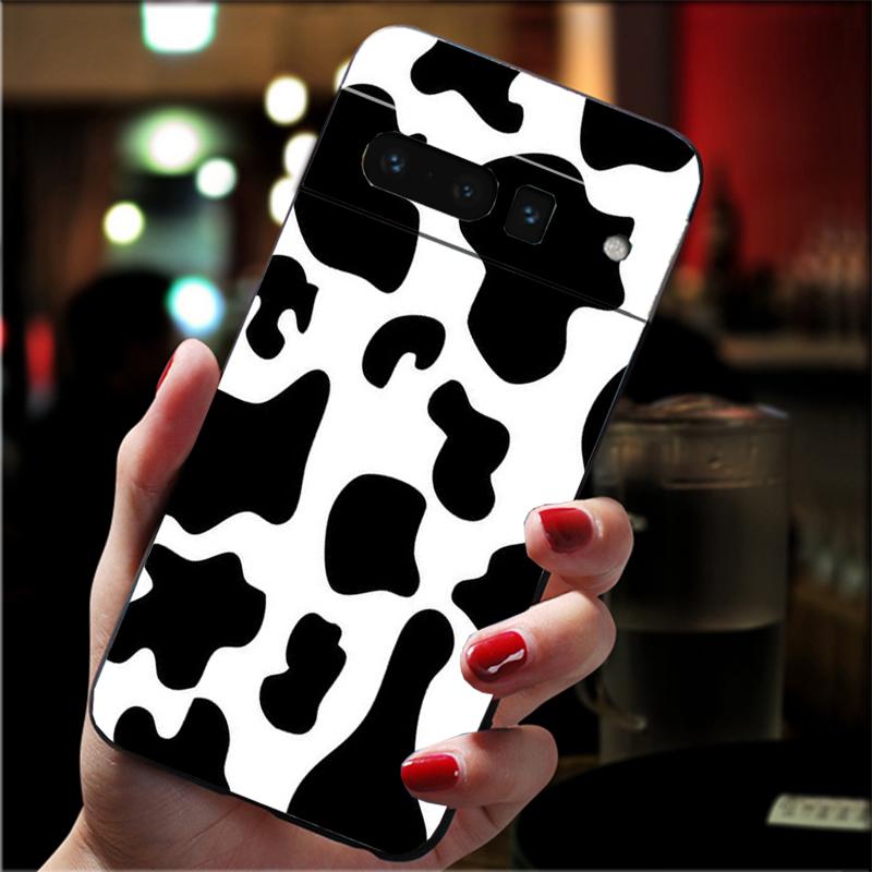 Cow Print Phone Case For Google Pixel 10 Pro 9 Pro XL 9A 8 7 6 Pro Pixel 8A 7A 6A Pixel 8 7 6 5