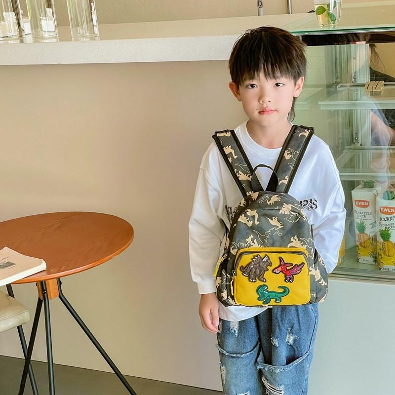 Stylish Breathable Dinosaur Kids Backpack For Boys And Girls Ideal For Preschool