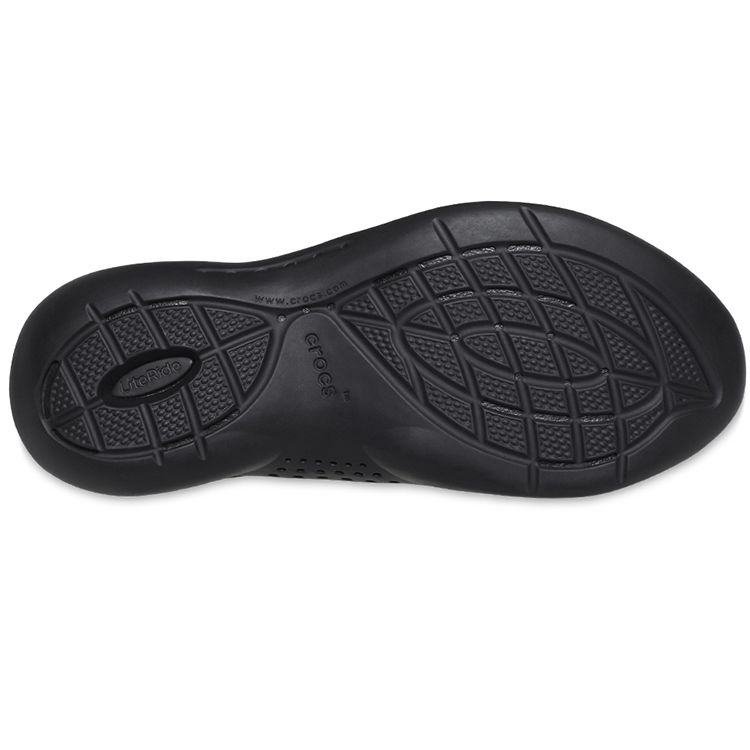 Crocs Женские кроссовки для хайкинга Literide 360 Lightning на шнуровке, черные 206705-060