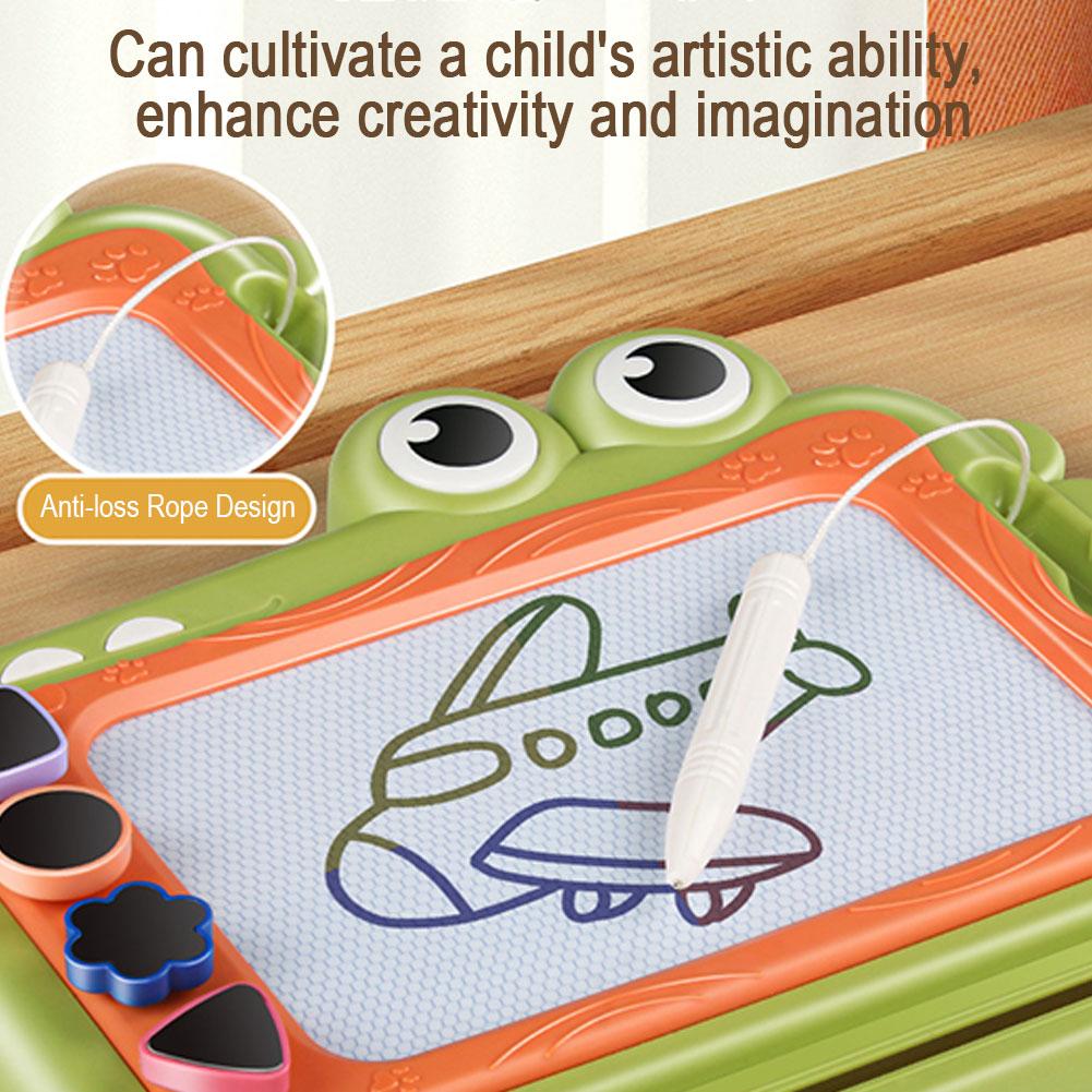 Детская магнитная цветная доска для рисования, доска для письма, цветная доска для граффити, художественные развивающие игрушки для рисования, инструмент для рисования, подарок для детей, игрушка