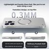Безрамочный магнитный чехол для телефона для iPhone 17 Air 16 15 14 13 12 Pro Max Plus Для Magsafe Однотонный Жесткий ПК Задняя крышка