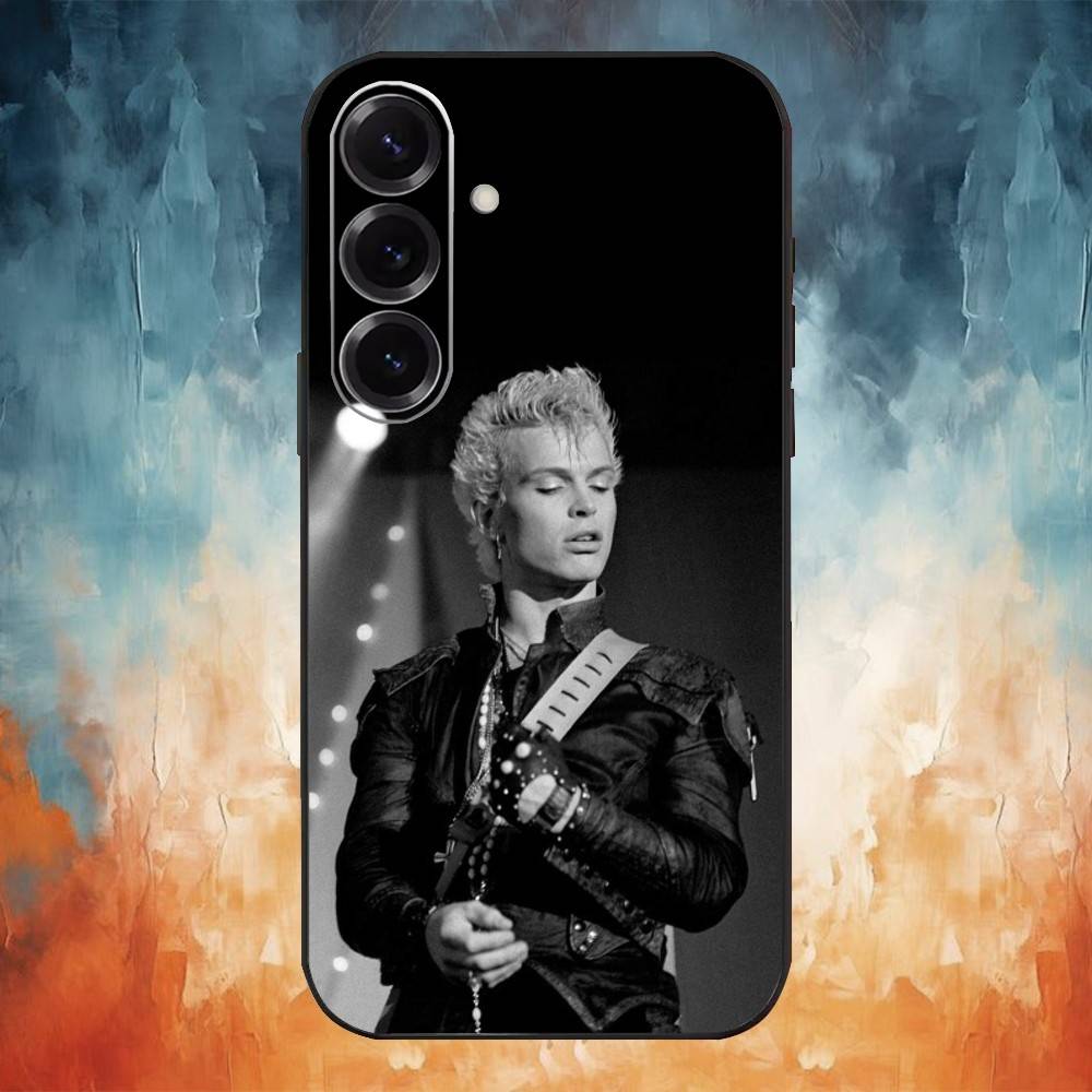 Чехол для телефона Singer B-Billy Idol для Samsung Galaxy A91,80,73,72 ,71,53,52,32 ,31,22,21s,20, Мягкий черный чехол
