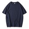 Summer Men's T-shirt Pure Cotton Solid Color Casual Round Neck Top Breathable Loose Thin T-shirt Short Sleeve Couple Summer