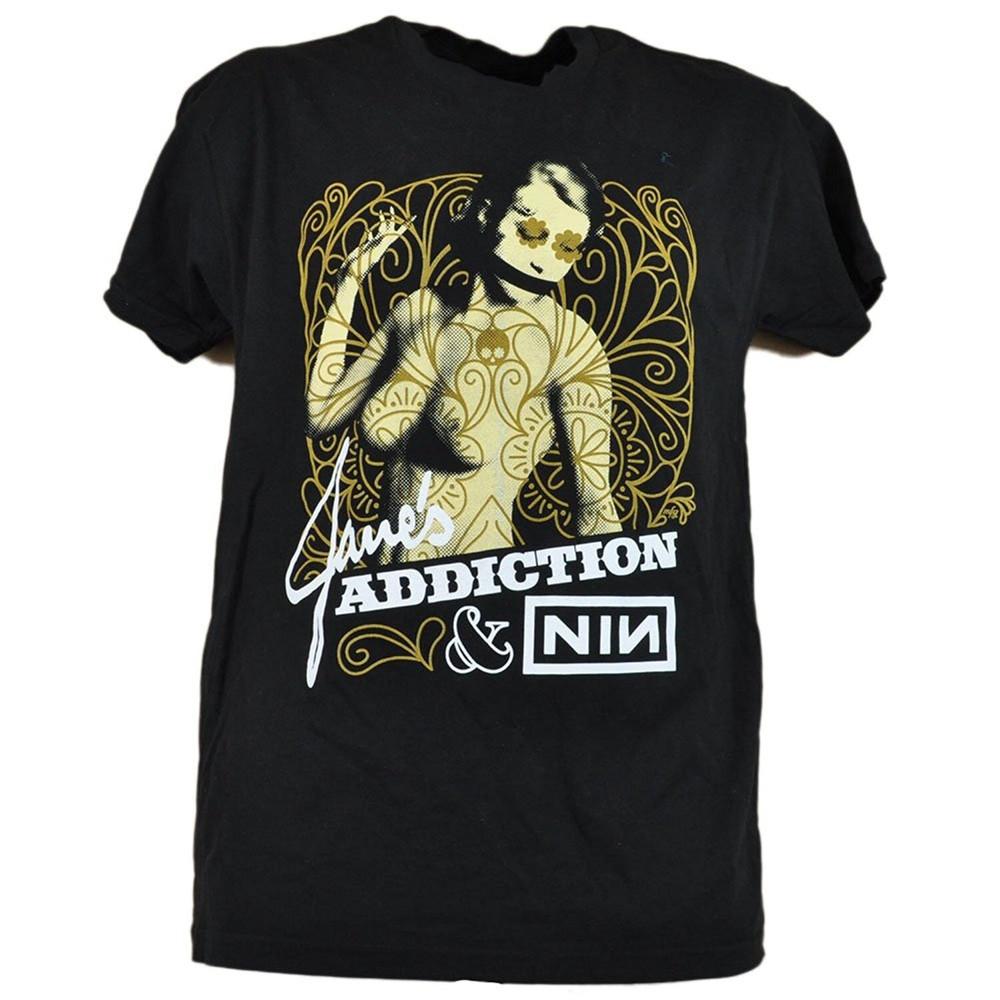 Nine Inch Nails Janes Addiction Tour 2009 Shirt Black Unisex S-5XL- Free Shiping