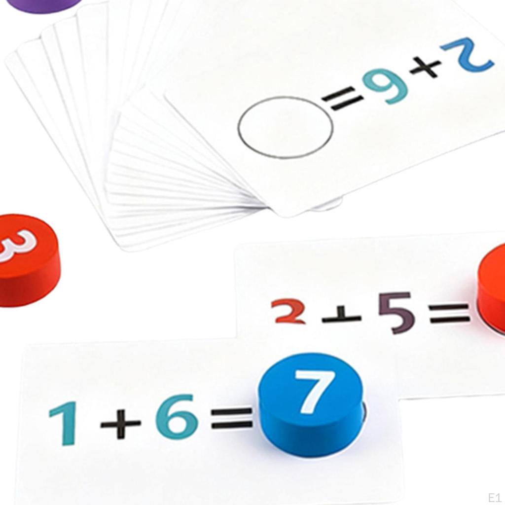 Math Manipulatives Preschool Toys Early Education Addition and Subtraction for Kids Birthdays