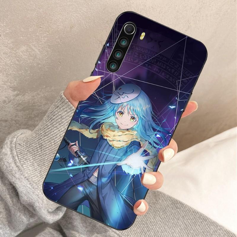 Чехол для телефона Rimuru Anime для Xiaomi Redmi Note 11 10 9T 8 7 Pro Redmi 10 9 9A 9C 8 7 6, мягкий черный чехол для телефона
