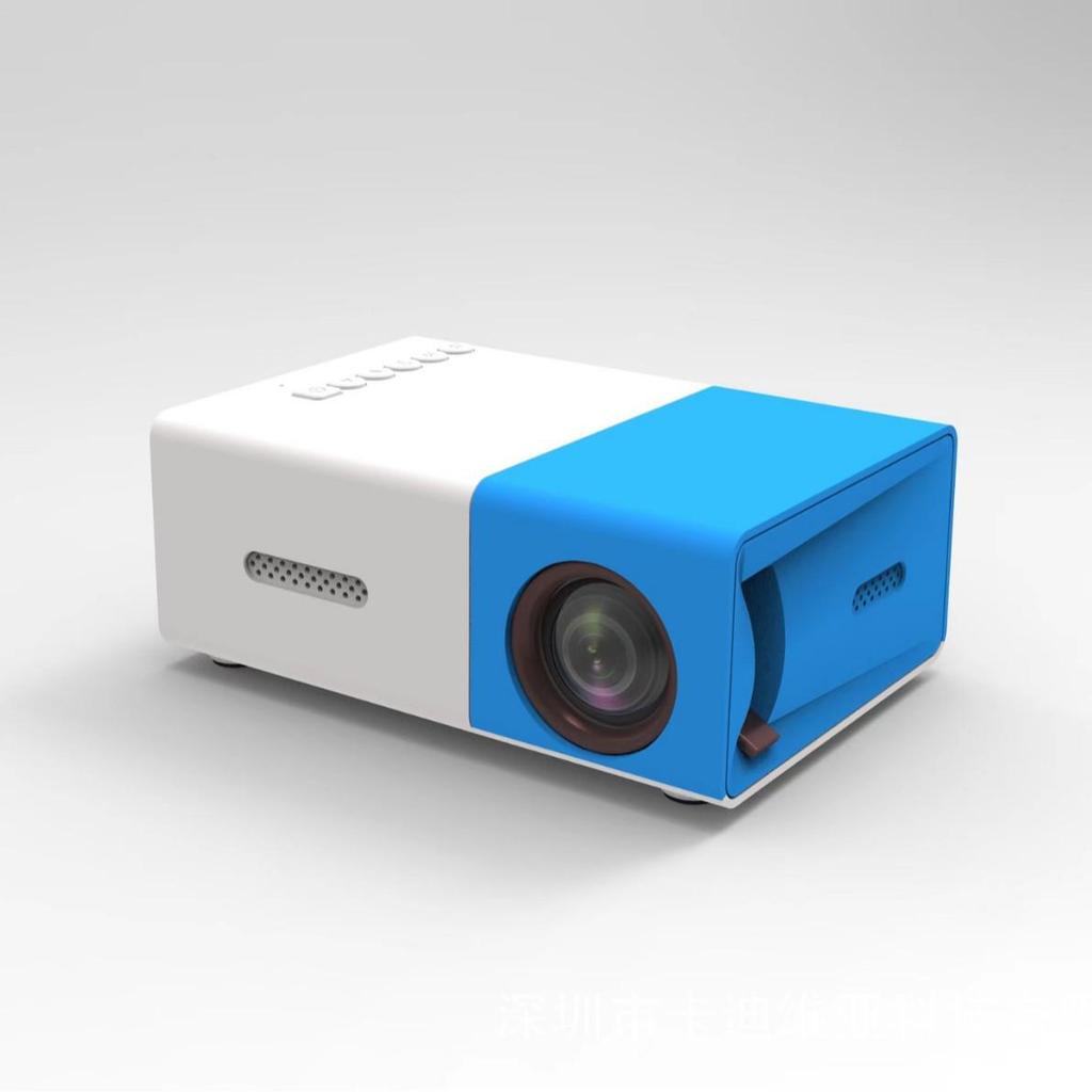 Мини HD LED проектор YG300 для зеркалирования экрана мобильного телефона