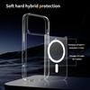 Magnetic Transparent Full Coverage Protective Case for Apple iPhone 17 Pro Max and 16 Plus