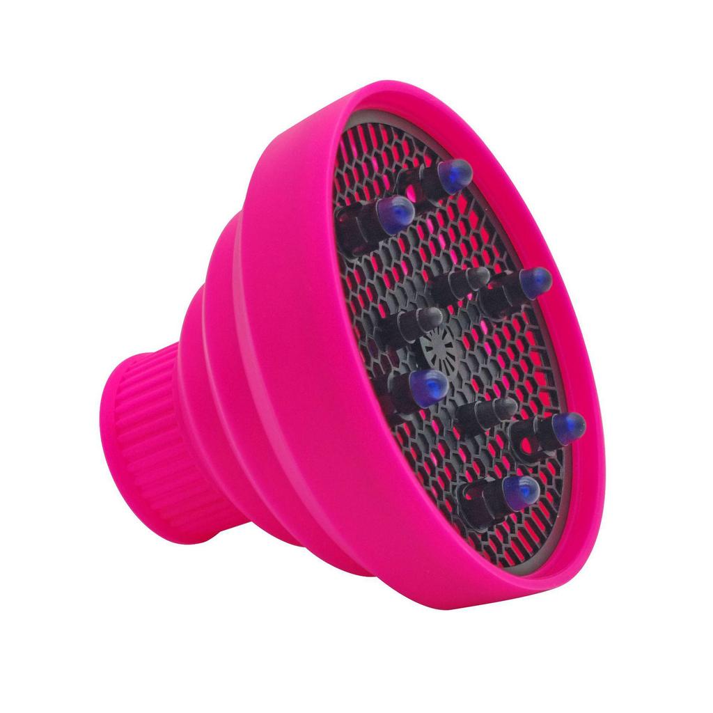 Складной силиконовый диффузор для фена: Водонепроницаемая, выдвижная накидка для завивки и укладки