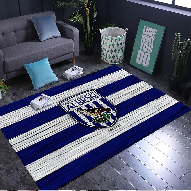 1PC rug Bromwich Albion Carpet, Chair Rug,Area Rug for Office Bedroom living rooms bedroom, Doormat decor Christmas fan gifts