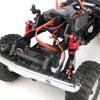 4 шт. Алюминиевый амортизатор для RC-модели Сборный пружинный амортизатор отрицательного давления для 1:24   SCX24  90081  00001  00002 RC Гусеничный Автомобиль Апгрейды