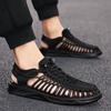 Fashion Men Shoes Designer Hand-woven Men Sandals Summer 2024 Breathable Loafer Men Casual Shoes Comfortable Fashion Beach Sandals Shoes