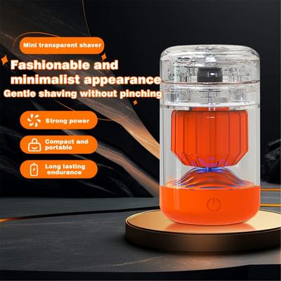 Бритва Портативная бритва для мужчин Прозрачный корпус 8500 Мотор Тип C Быстрая зарядка