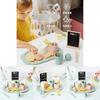 Wooden Childrens Tea Party Set With Realistic Lemon Tea Accessories For Early Education