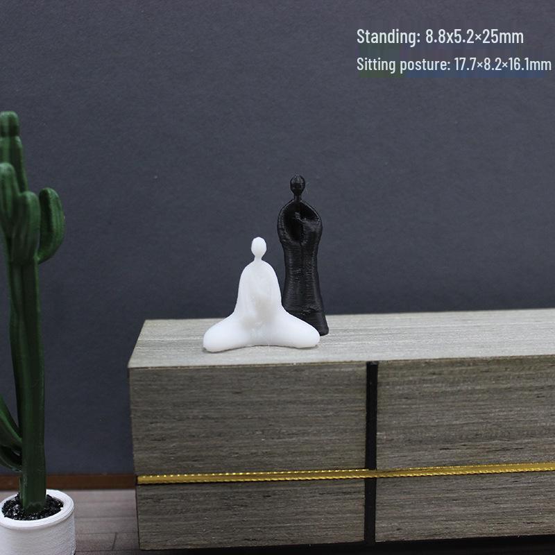 Миниатюрный кукольный домик, художественный декор, модель для фотографии