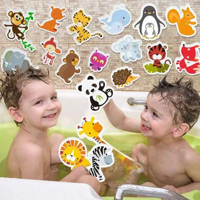 Детские игрушки, большие размеры, игрушки для купания малышей, мягкая пена EVA, животные, когнитивные плавающие игрушки для воды, игрушки для ванной комнаты для мальчиков и девочек