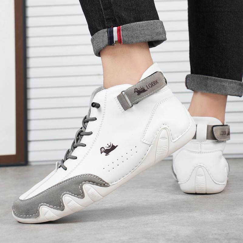 Женские кроссовки летние уличные рабочие туфли на мягкой подошве ленивые повседневные туфли на плоской подошве кожаные удобные дизайнерские туфли для вождения