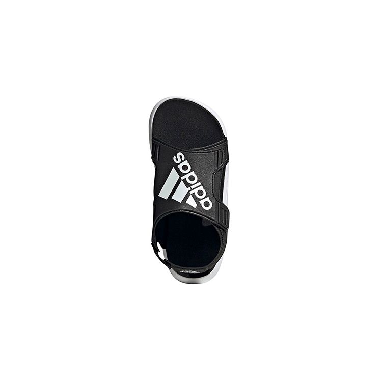 Adidas Comfort Sandals Casual Sports Comfortable Breathable Kids Sandals Kids Sandals Black GY8386