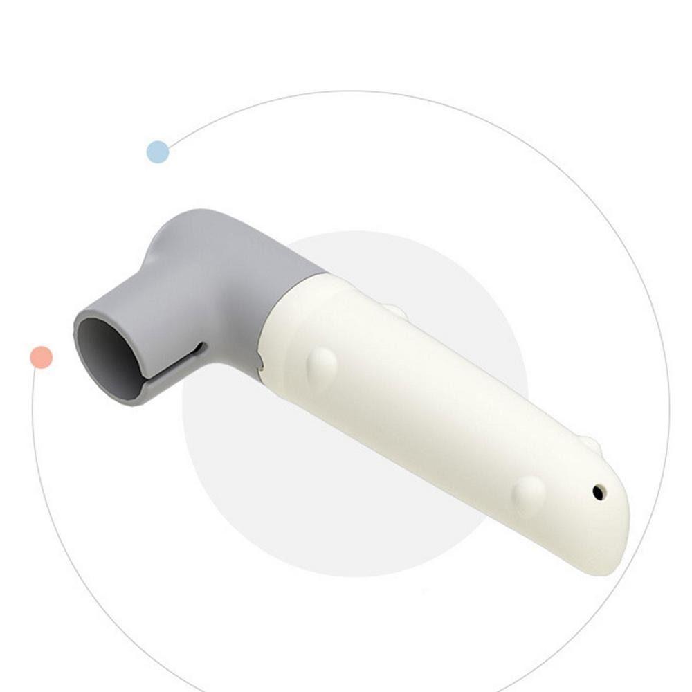 Силиконовый чехол для дверной ручки, двухцветный защитный коврик из крокодиловой кожи, симпатичный чехол для дверной ручки, украшение для дома