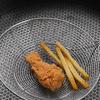 Large leakage hole Colander Stainless Steel Ladle Skimmer Spider Mesh Strainer  French Fries