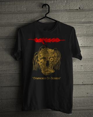 Футболка Carcass Symphonies of Sickness Полный размер S-5XL Унисекс Футболка