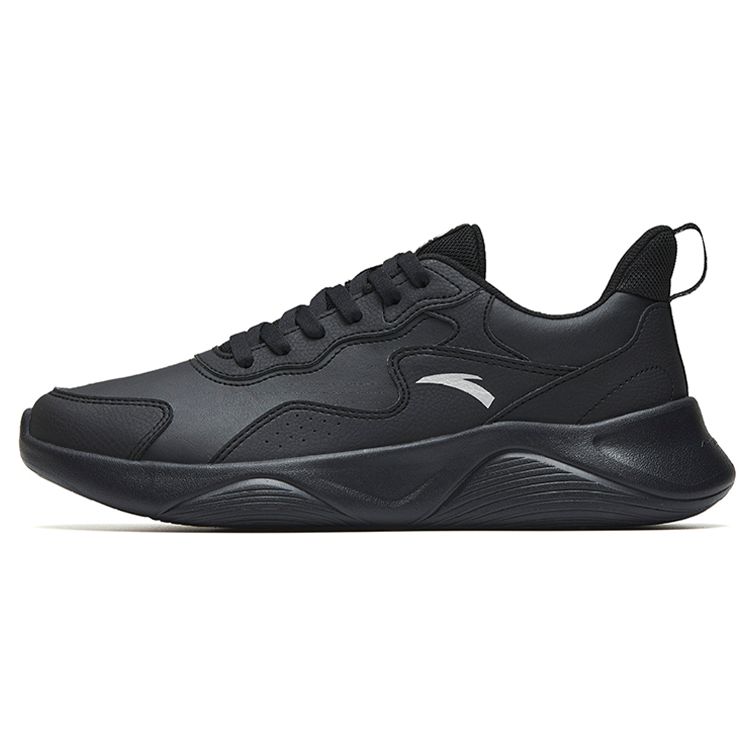 Anta Trendy Comfortable Wear-Resistant Low-Top Running Shoes Men Sneakers Black 912245527-4
