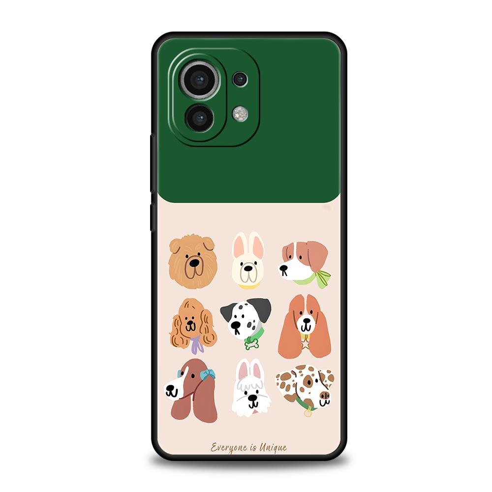 Милый мультяшный пес Морской кролик Чехол для телефона для Xiaomi Mi 17 15T 15 14 14T 13T 12T Pro 12 13 Lite 5G 11T Poco X6 X7 X5 Pro