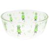 Takasaka International Japan Moomin Glass Bowl, Salad Bowl, 11.5cm X 5.2cm Diameter, Simple Snufkin Design, Clear, MM-G36-005