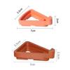 12Pcs Pot Raising Pad Durable Water Saving Gardening Resin Pot Feet Triangle Garden Plant Flower Pot Feet Stand