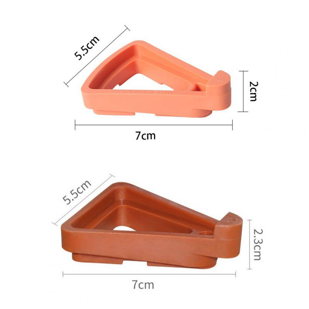 12Pcs Pot Raising Pad Durable Water Saving Gardening Resin Pot Feet Triangle Garden Plant Flower Pot Feet Stand