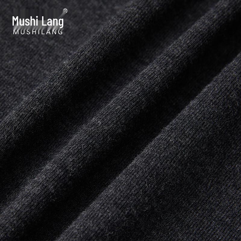 Мужской приталенный пиджак MUSHILANG из смесовой шерсти