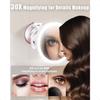 30X 1X Wall Mounted Magnifying Makeup Mirror with Power Suction Cup Rechargeable Double Sided Regular HD Magnification 3 Color