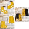 Japanese Psyduck Anime Cartoon Muay Thai Kickboxing Training Shorts Print Martial Art Boxer Unisex Men Women Kid Fighting Fitness Sport Gym Workout