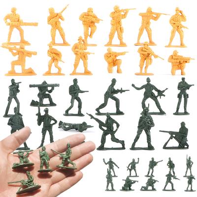 30 шт./набор Мини Классические Фигурки Солдатиков Модели Детский Игровой Набор Декор для Стола Малыш Мужчины Дети Игрушка Подарок Аксессуары TMZ