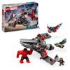 LEGO Marvel 76292 Captain America Vs Red Hulk - Buildable Fighter Jet