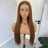 Brown Wig Long Straight Synthetic Lace Front Wigs Light Brown Straight Lace Wigs for Women Chocolate Brown Ready to Wear Cosplay