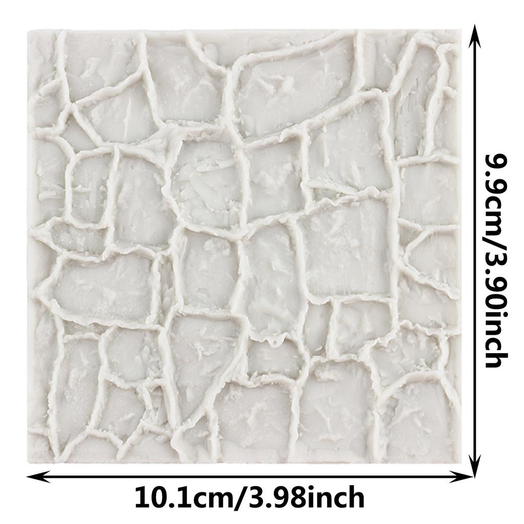 Творческий булыжник, кирпичная стена, коврик для впечатления, силиконовая форма, граница для торта, инструменты для украшения торта из помадки, форма для шоколадной мастики