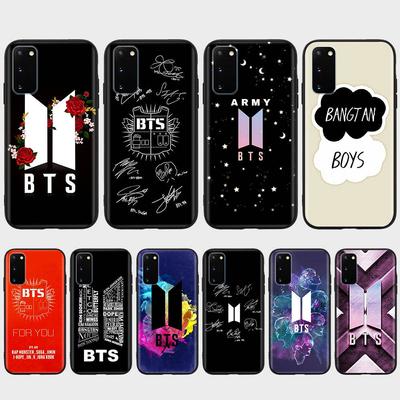 Чехол BT12 BTS для Xiaomi Poco X6 X4 M5 M6 F5 F6 C65 C55 C50 C51 C40 Redmi Note 7 8 14C A3X 13C 12C 11 10A 9C Pro черный мягкий чехол