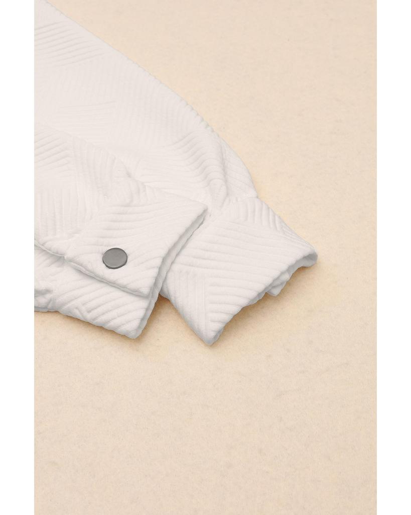 Azura Exchange Фактурная куртка с карманом-клапаном на пуговицах