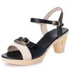 New High Heel Women 'S Roman Sandals Solid Color Mix Women 'S Shoes The Summer Platform Fashion Sexy Party Sandals Women