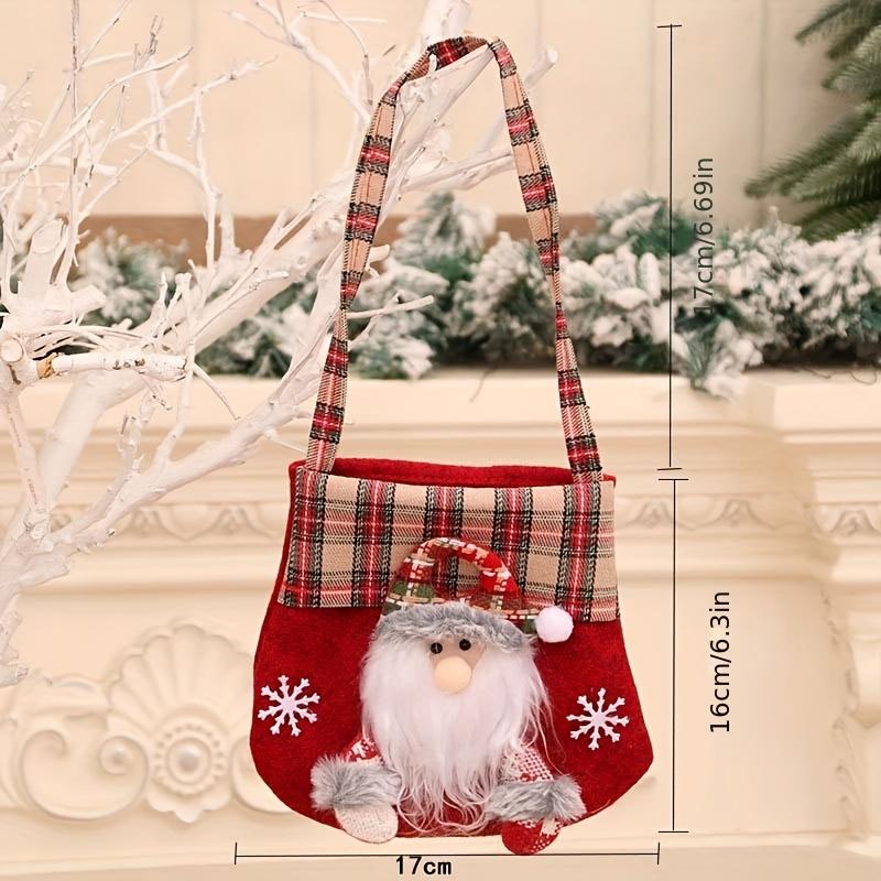 Рождественский подарочный пакет, мешок для детских рождественских подарков, конфет, снеговиков, мультяшных подарков, выпечки, печенья, сумки для хранения