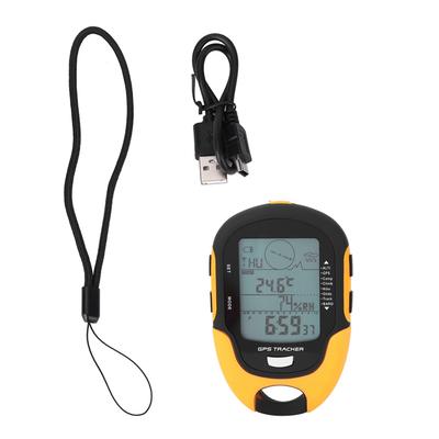 GPS Навигационный приемник Портативный USB Перезаряжаемый Цифровой Альтиметр Барометр Цифровой Альтиметр Барометр