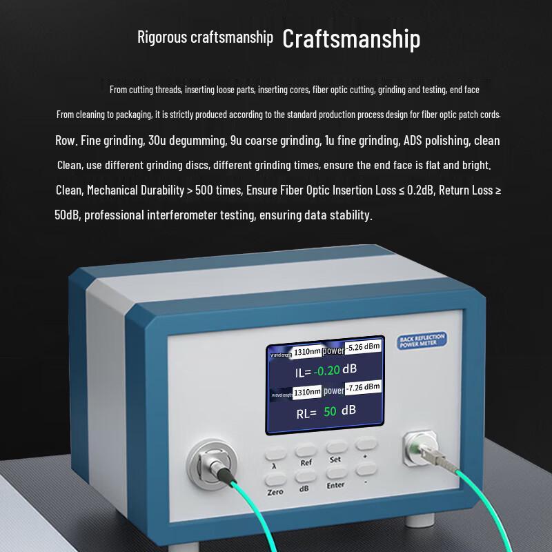 BYNET LC-LC OM3 Multimode Duplex Fiber Optic Patch Cable