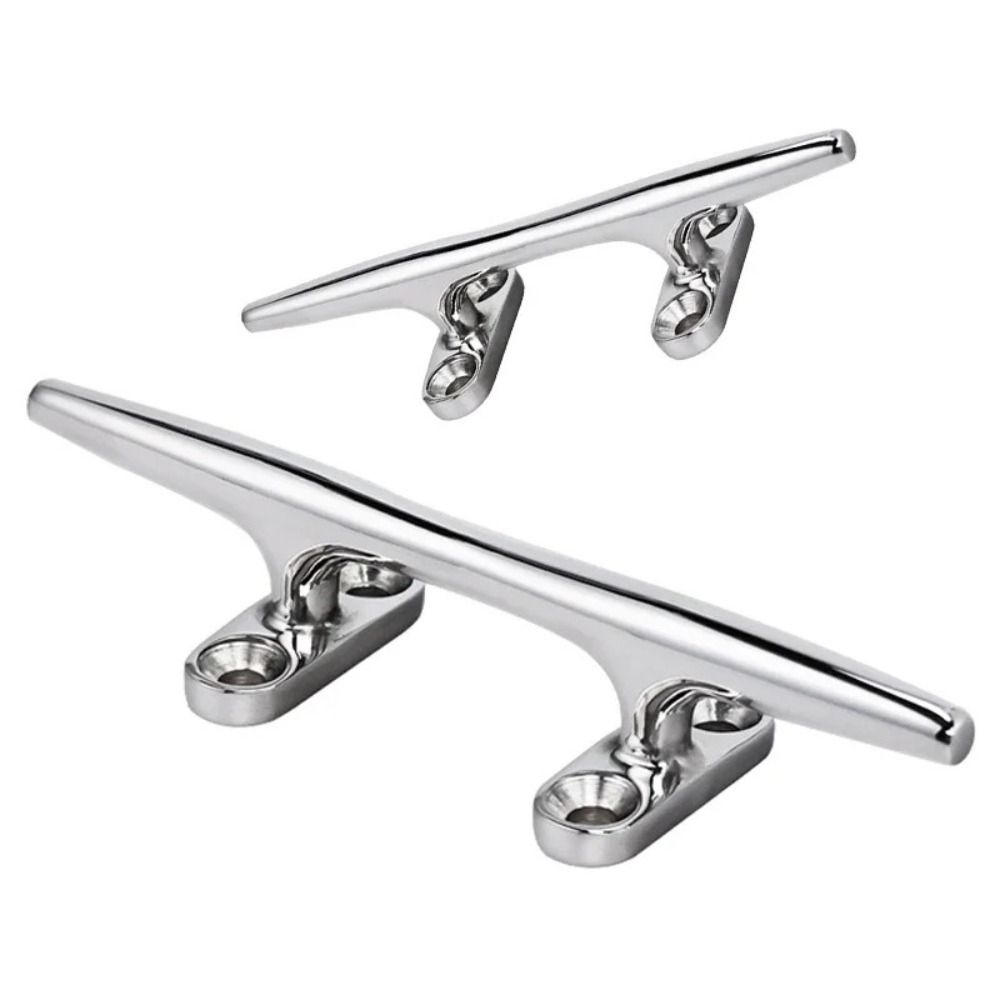 316 Stainless Steel Boat Dock Cleat 4/5/6/8/10/12 Inch Marine Rope Cleat Yacht