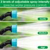 Retractable Electric Sprayer Wand Irrigation Tool with 4 Mist Nozzles Gardens Sprayer Telescopic Wand Lawn Watering Accessories