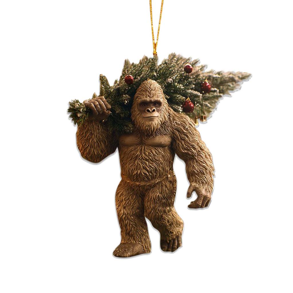 Подвесное украшение на елку, украшение в виде спортивного автомобиля, плоское украшение-подвеска