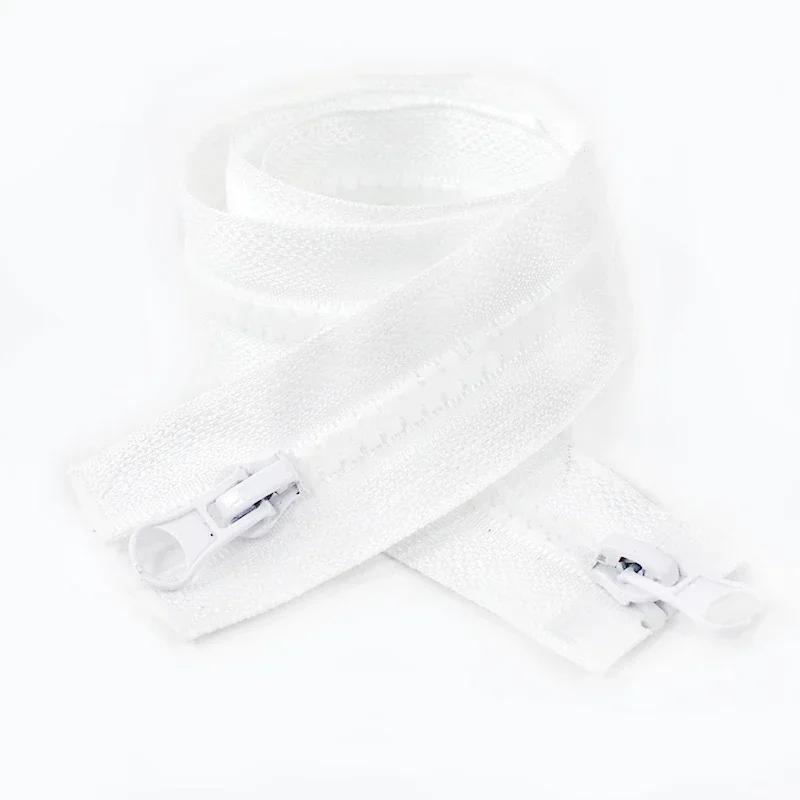 5# 8# 60-300 см Длинная пластиковая молния для шитья с одним/двумя бегунками, застежка-молния для палатки, пальто, одежды, аксессуар для ремонта