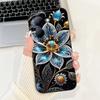 For Vivo Y36 5G V2248 Case For Vivo Y27 5G V2302 Cover Silicone Luxury Fashion Flowers Kawaii Cute Cat Funny Phone Case Bumper