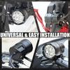 Motorcycle Driving Lights 12-60V 40W 3600LM LED Fog Lights for ATV UTV Bike Car Truck Boat Forklift Waterproof LED Spotlights with 6 Light Beads High